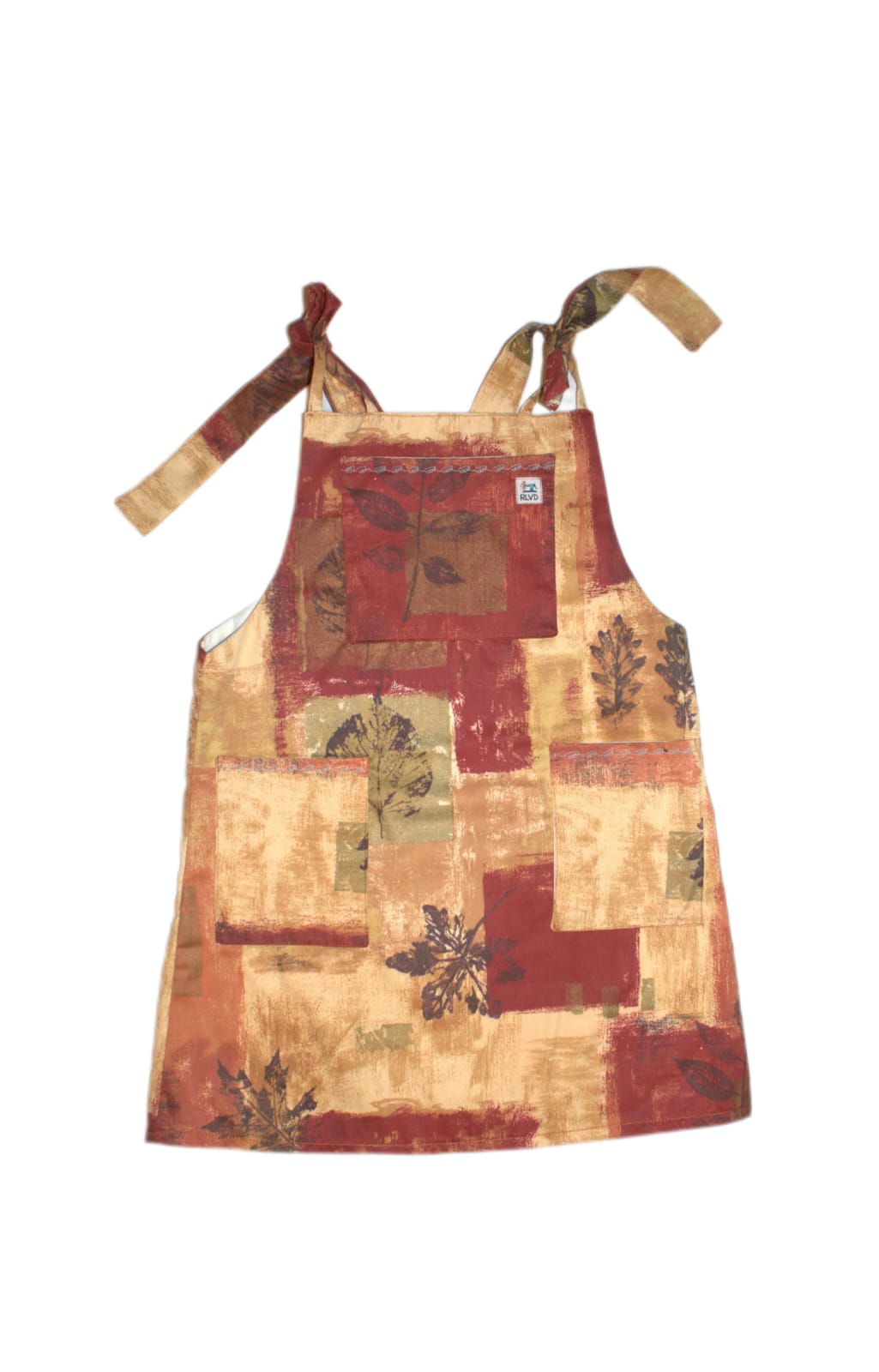 dress size 10, abstract leaves RelovedDesignsbyDawn