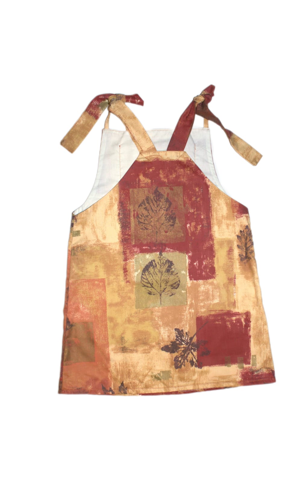 dress size 10, abstract leaves RelovedDesignsbyDawn