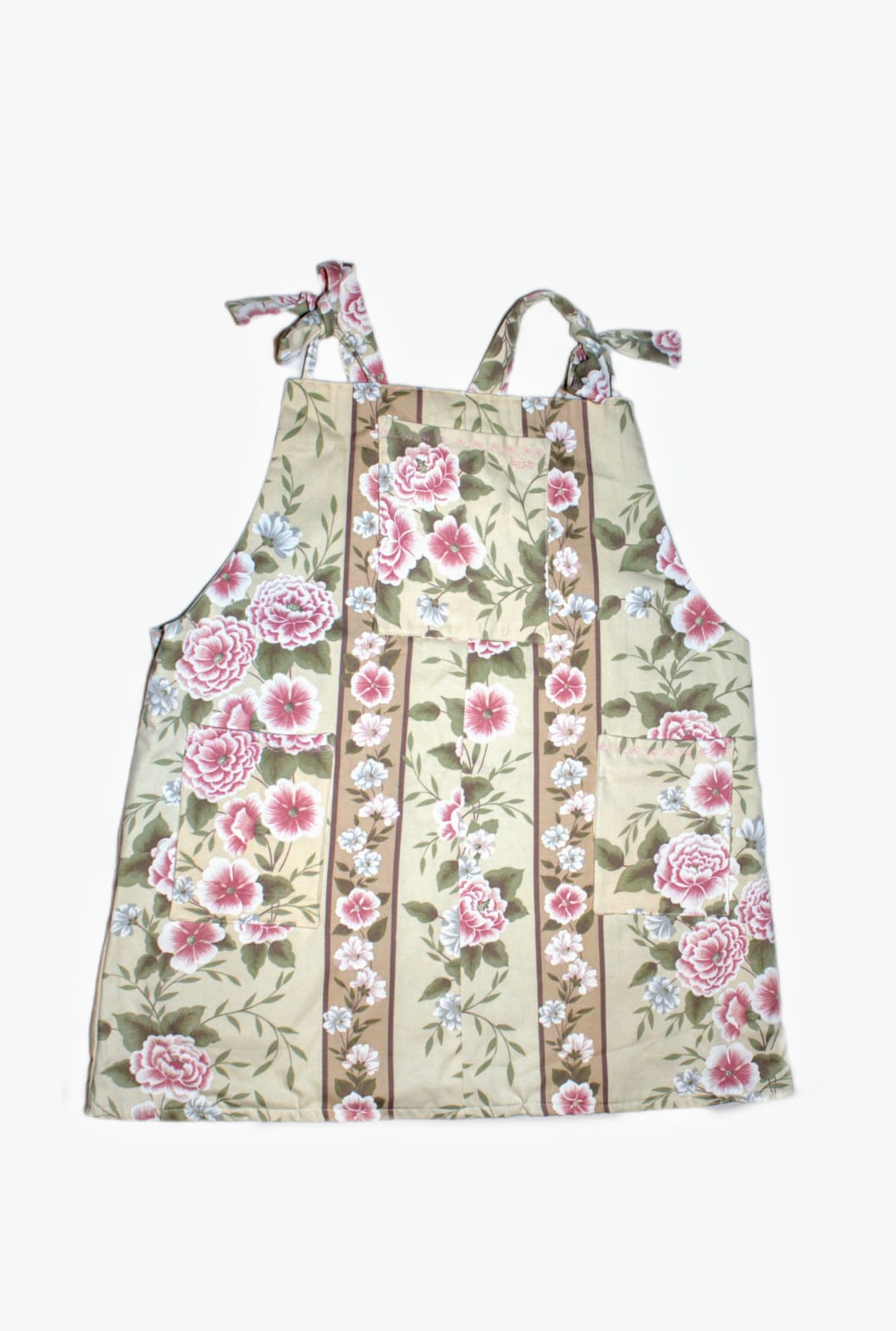 dress size 20, floral Pinafore RelovedDesignsbyDawn