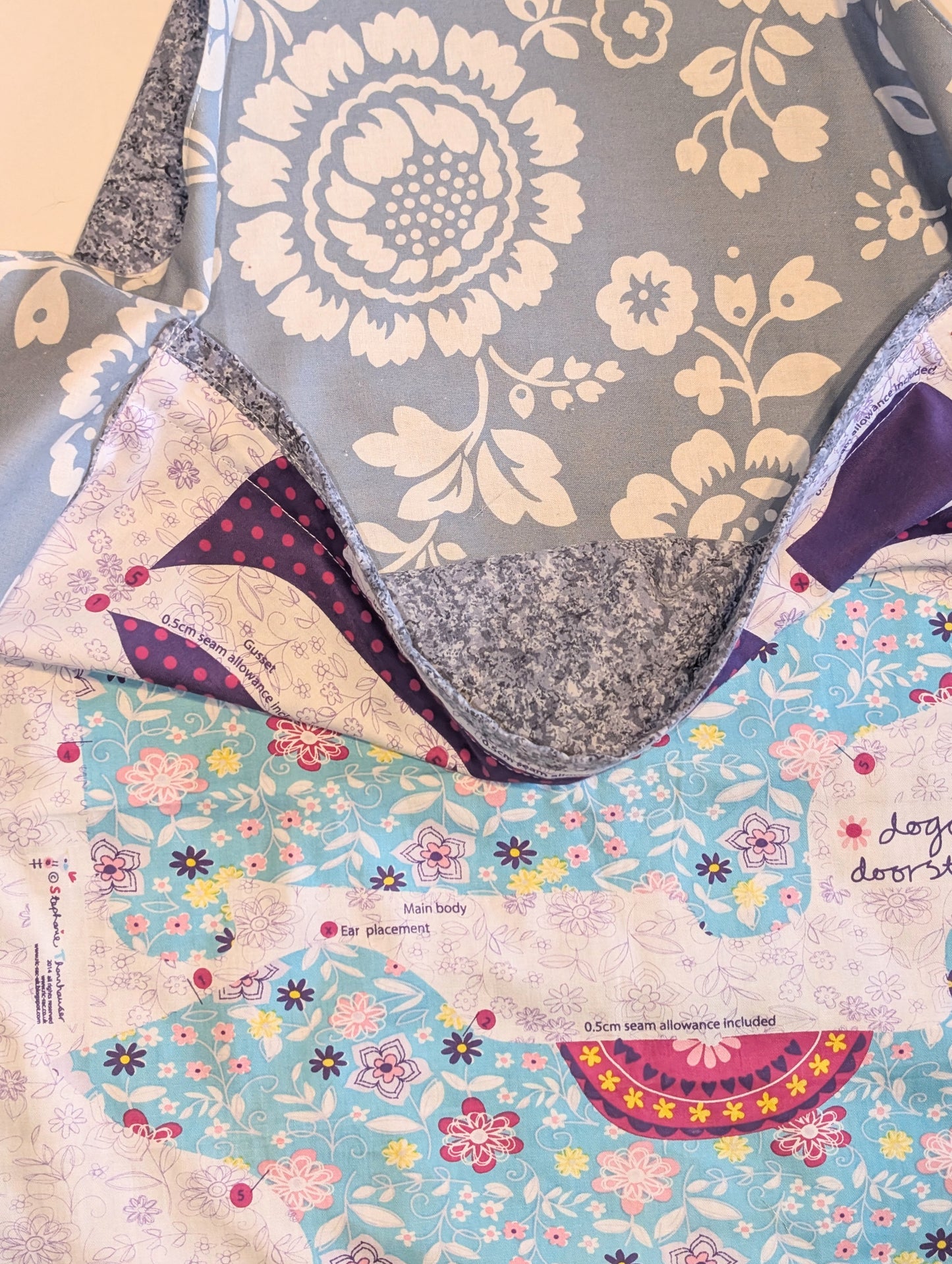 Apron for kitchen-pretty patchwork apron for cooking adult-work apron with pockets-cottage style reworked apron for cooking-gift for home RelovedDesignsbyDawn