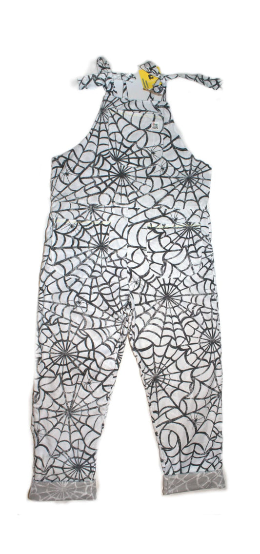 Dungarees size 10 spider webs RelovedDesignsbyDawn