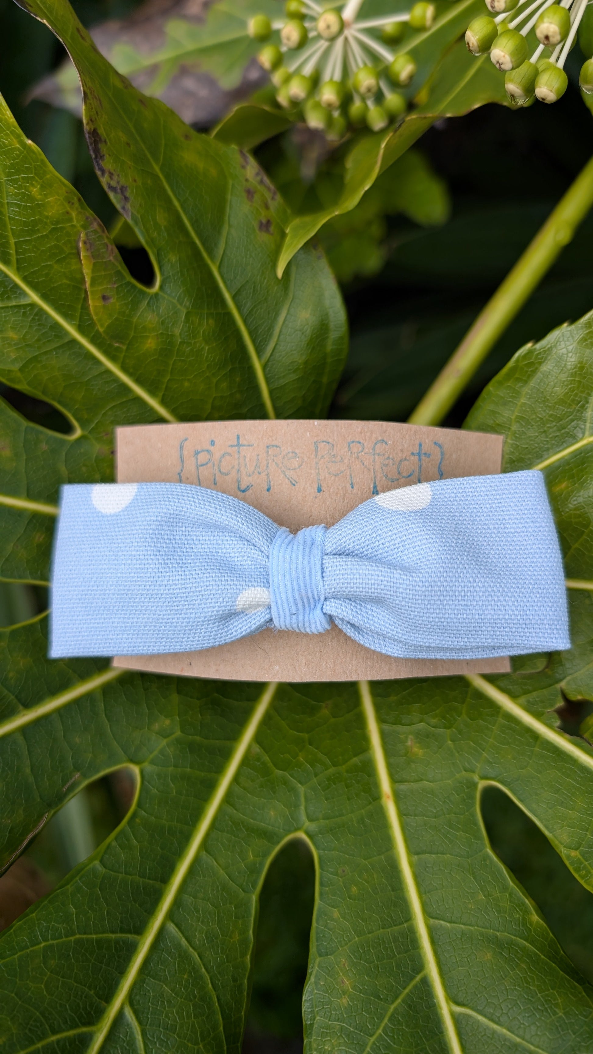 hair clip, hair accessories, crafted hair decoration, pretty hair slide, hair grip, blue hair bow, hair grip, pretty hair slide, spot print RelovedDesignsbyDawn