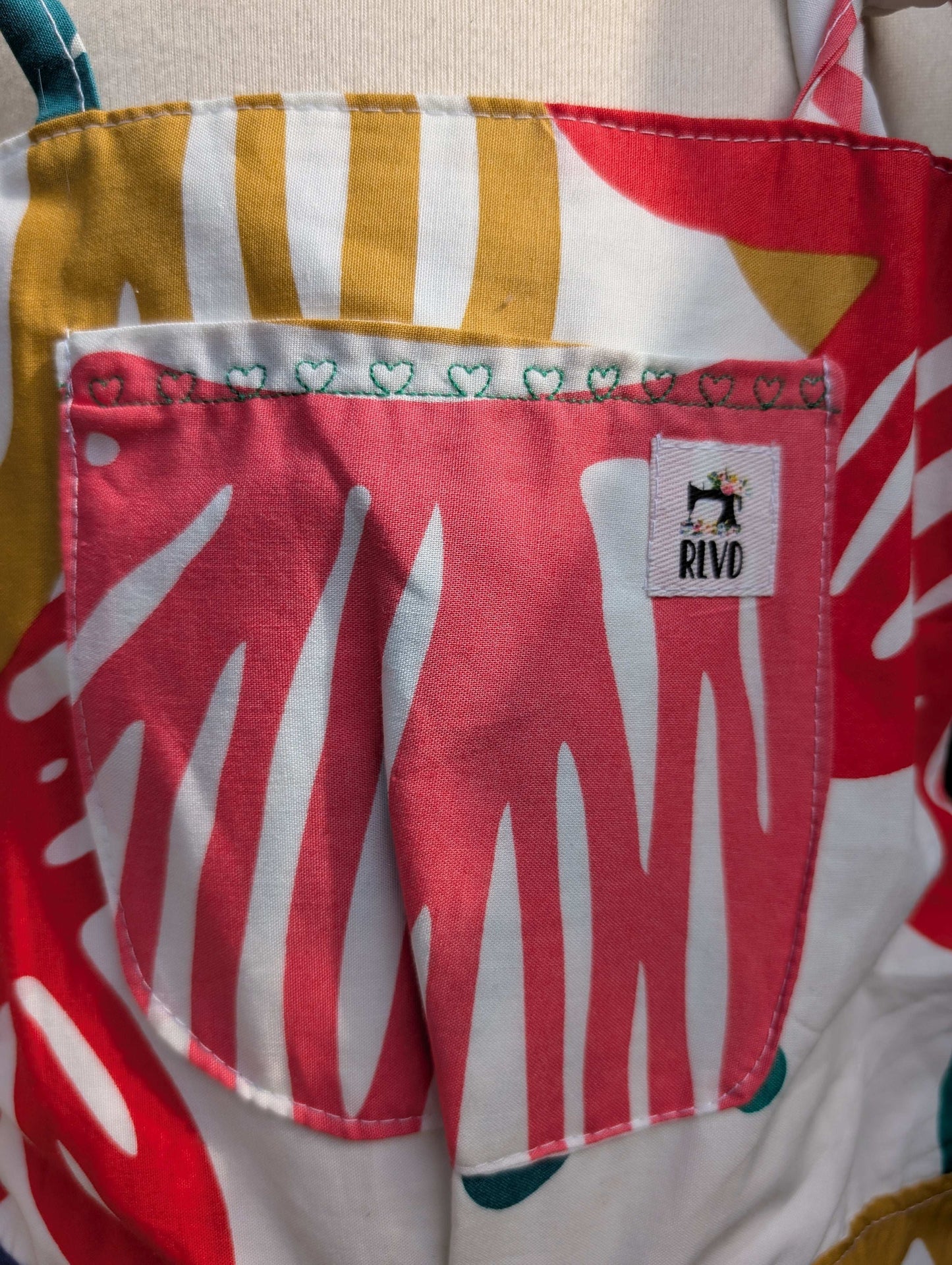 Dungarees child- romper-age 7-8yrs-playsuit-jumpsuit- floral kids clothes-sustainable kids outfit-pretty child clothes-summer child-holiday