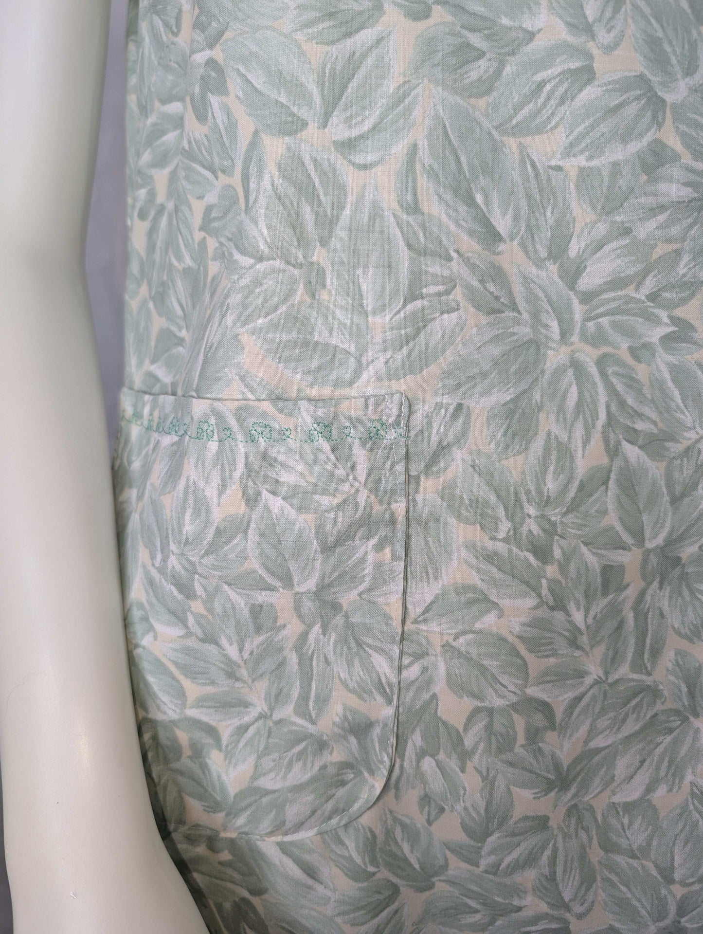 Strappy dress size 12, pretty dress, ladies clothing, plants dress, mid length dress, sleeveless dress, summer dress,reworked dress