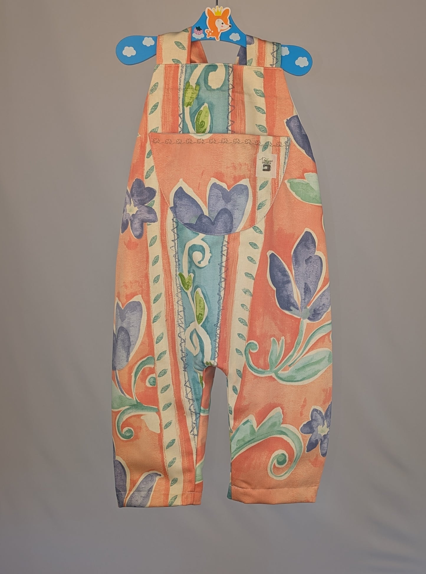 Adorable Tulips Dungarees for your Stylish Toddler (3-4 years)"