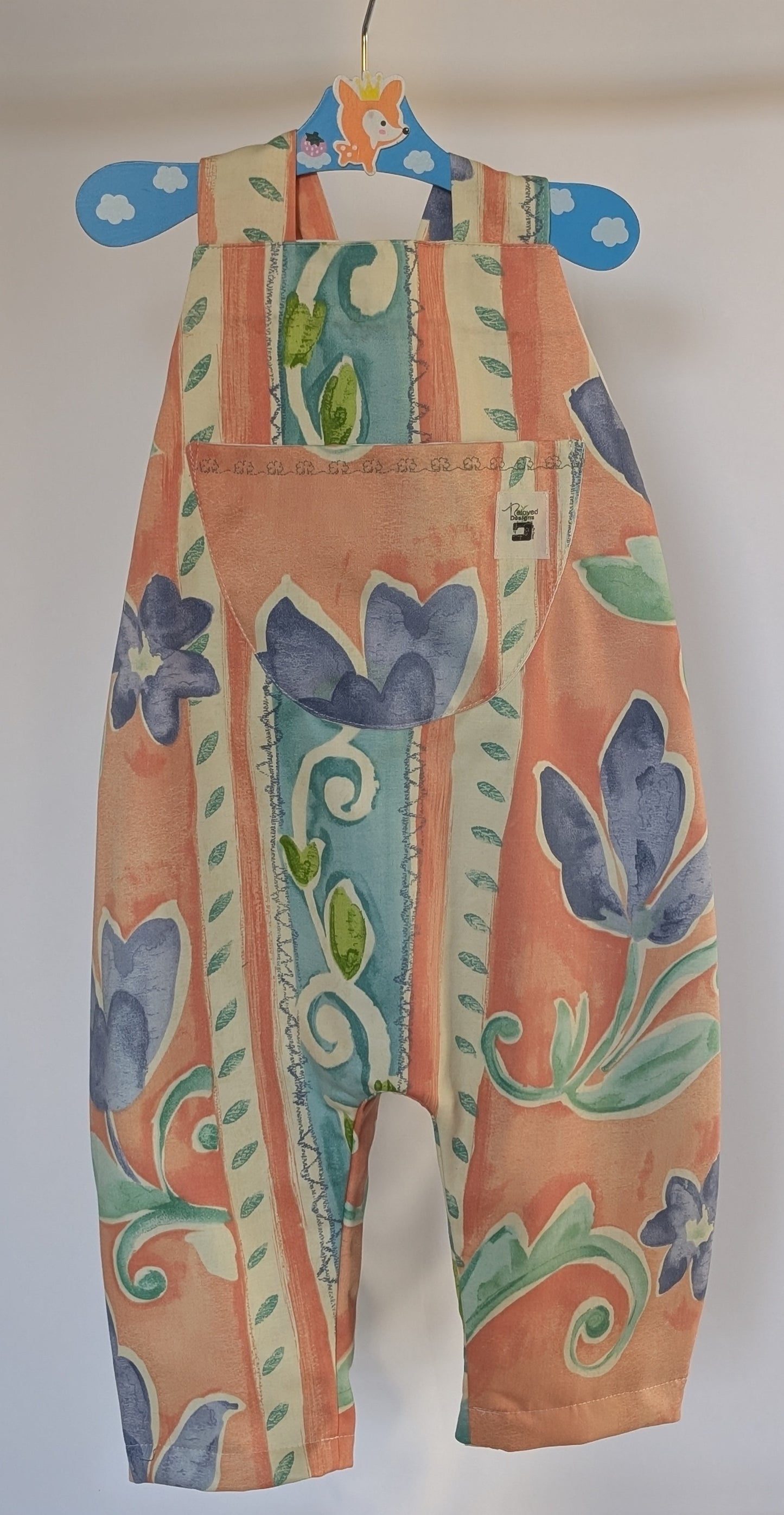 Adorable Tulips Dungarees for your Stylish Toddler (3-4 years)"