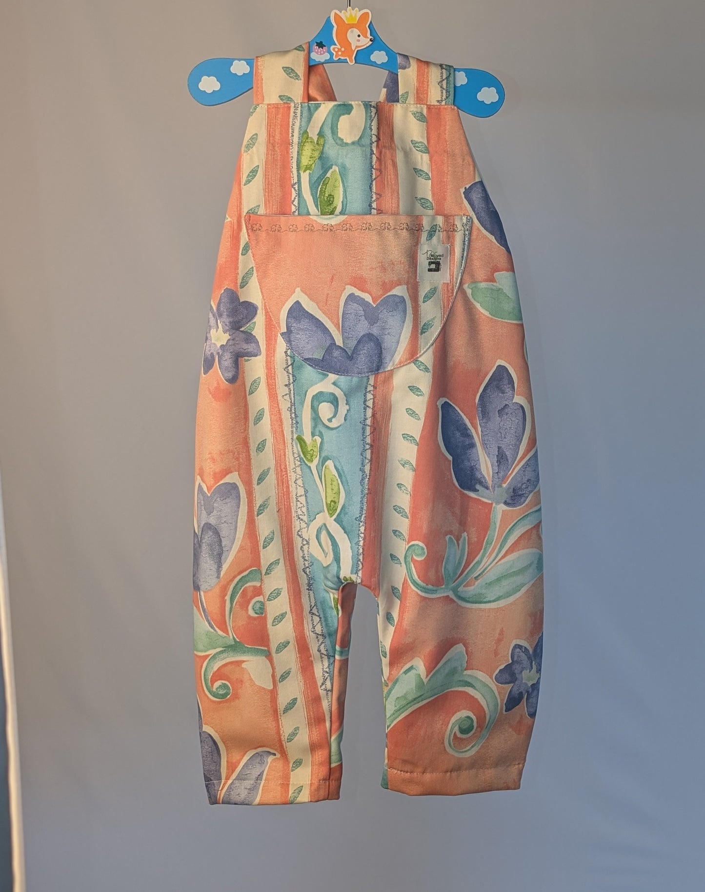 Adorable Tulips Dungarees for your Stylish Toddler (3-4 years)"