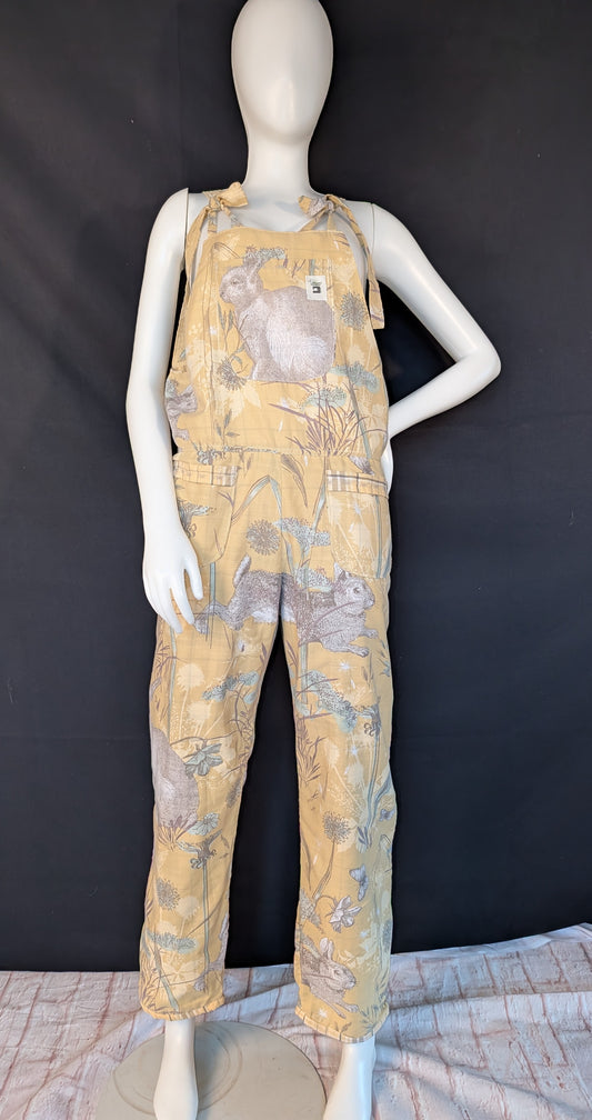 dungarees size 10 wildlife cottage core Dungarees, pretty overalls.