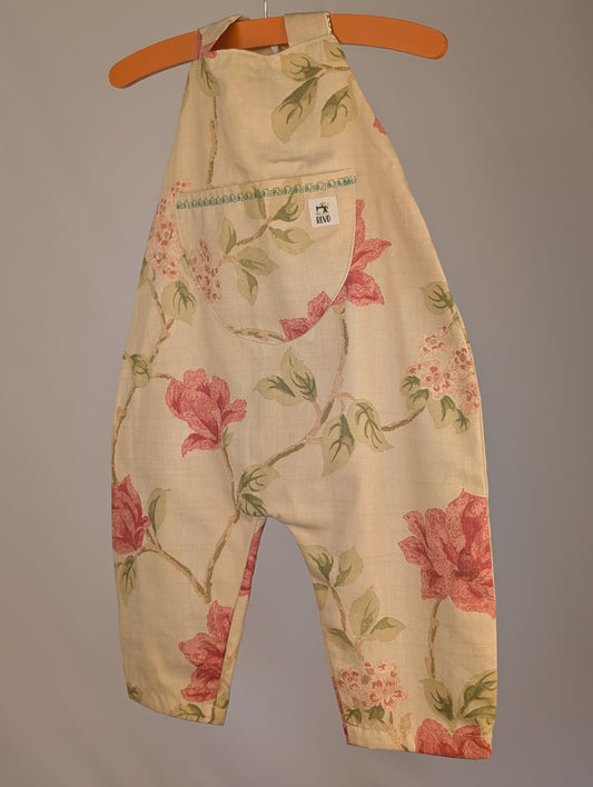 Adorable floral Dungarees for your Stylish Toddler (3-4 years)"