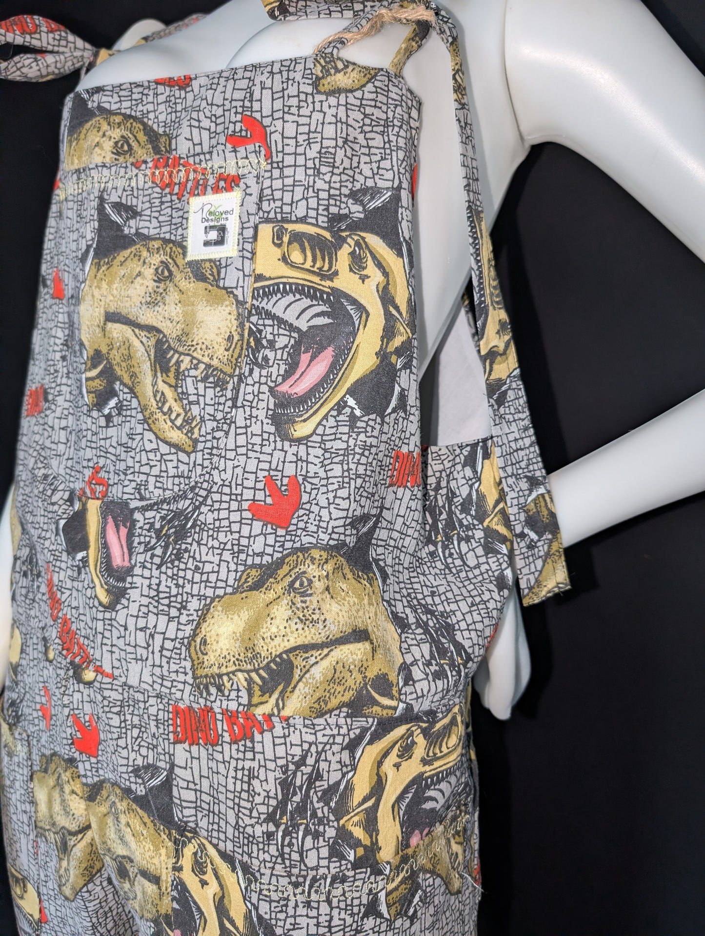 dungarees size 14 , dinosaur print