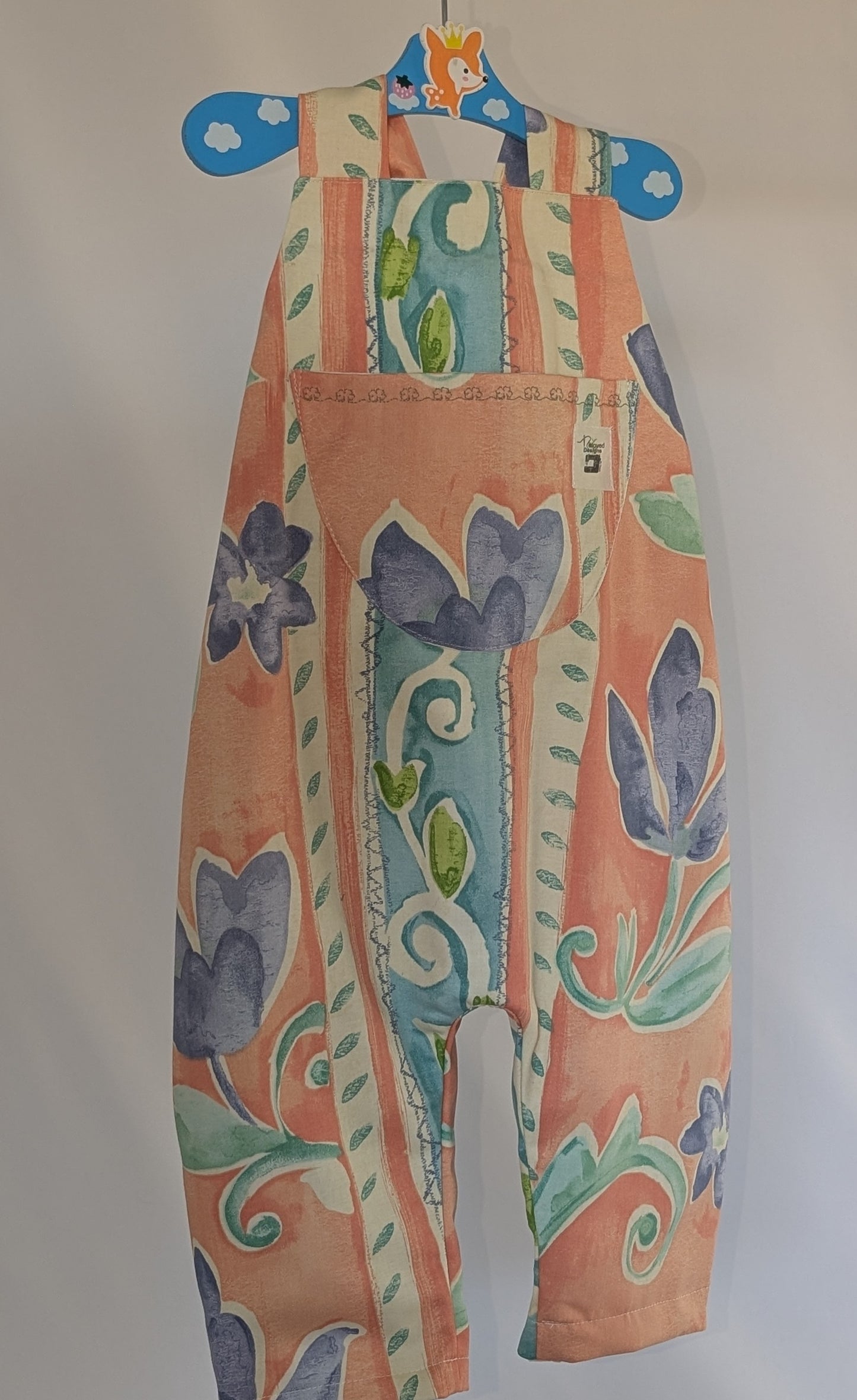 Adorable Tulips Dungarees for your Stylish Toddler (3-4 years)"