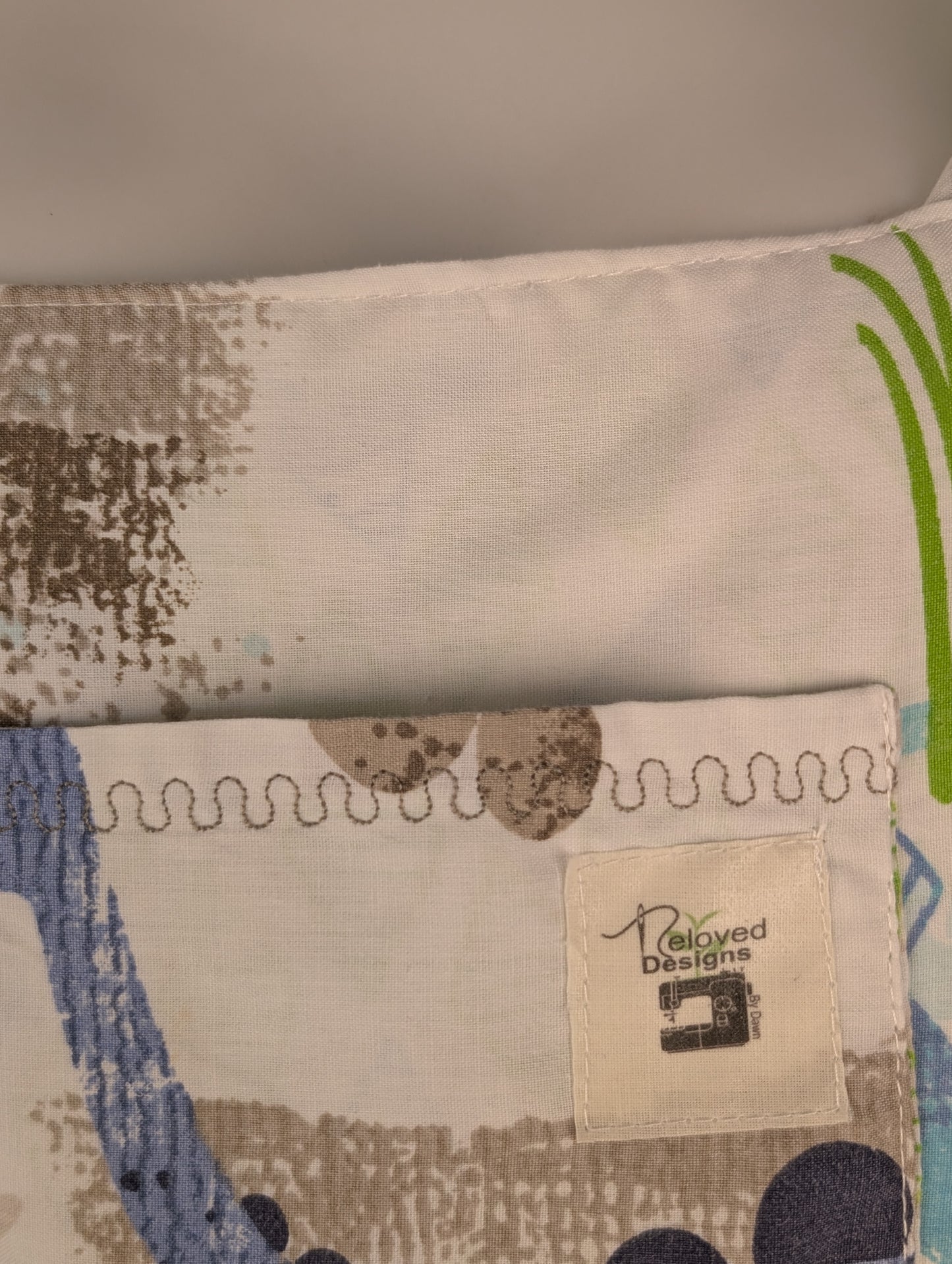 Upcycled Dinosaur Dungarees: Size 16-18/XL Baggy Fit Overalls