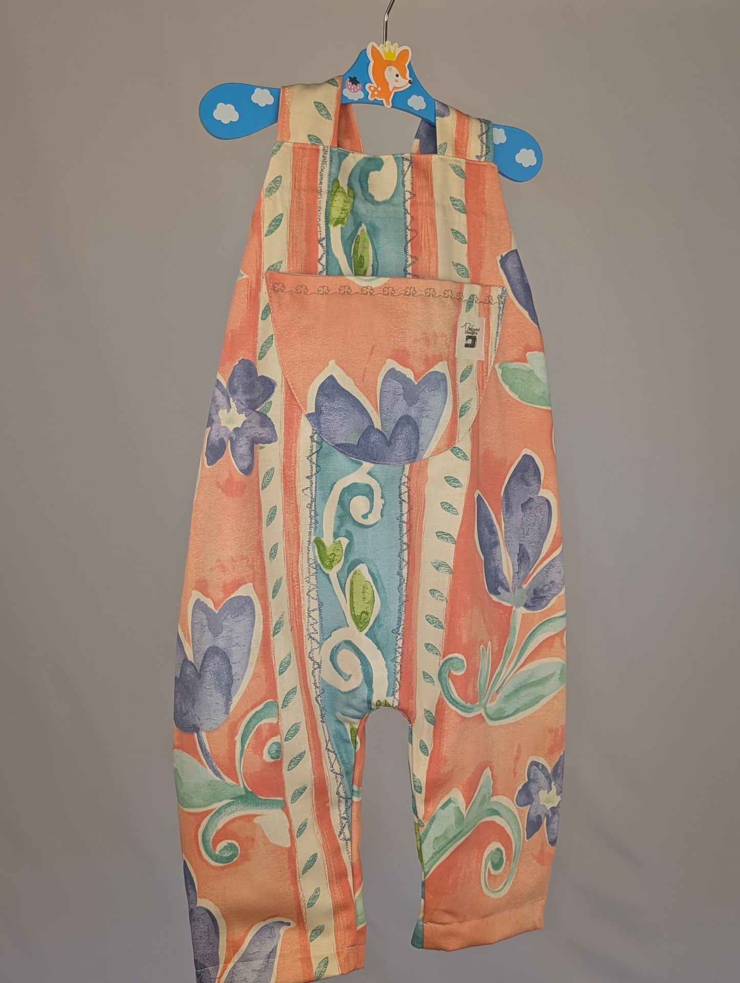 Adorable Tulips Dungarees for your Stylish Toddler (3-4 years)"