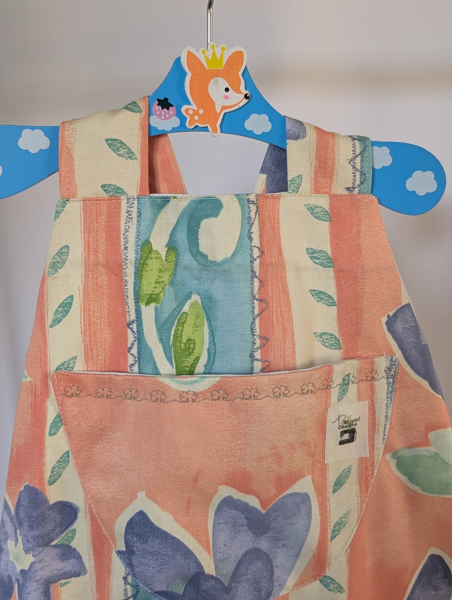 Adorable Tulips Dungarees for your Stylish Toddler (3-4 years)"