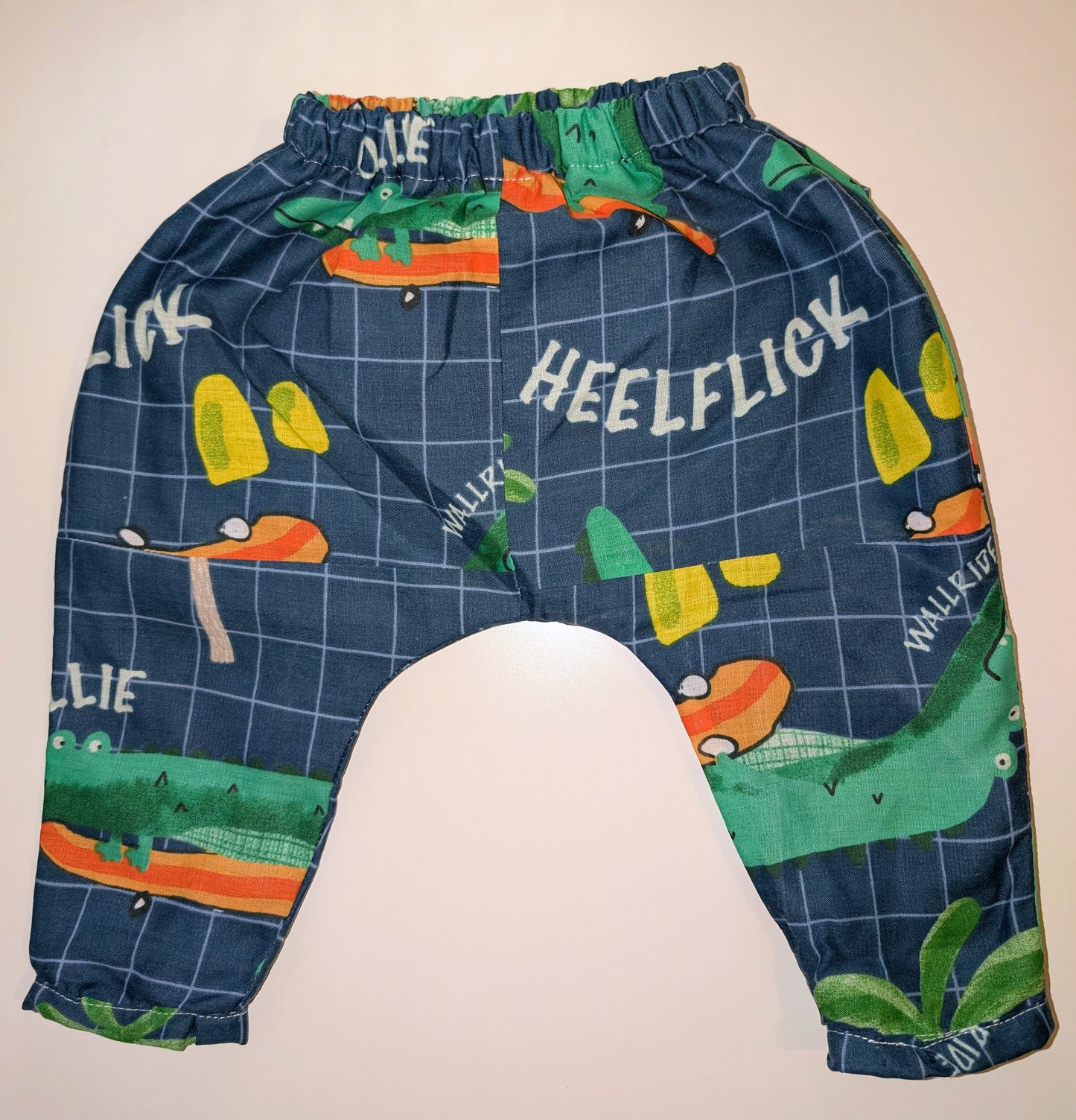Baby trouser-pants. age 3-6m (crocodile)