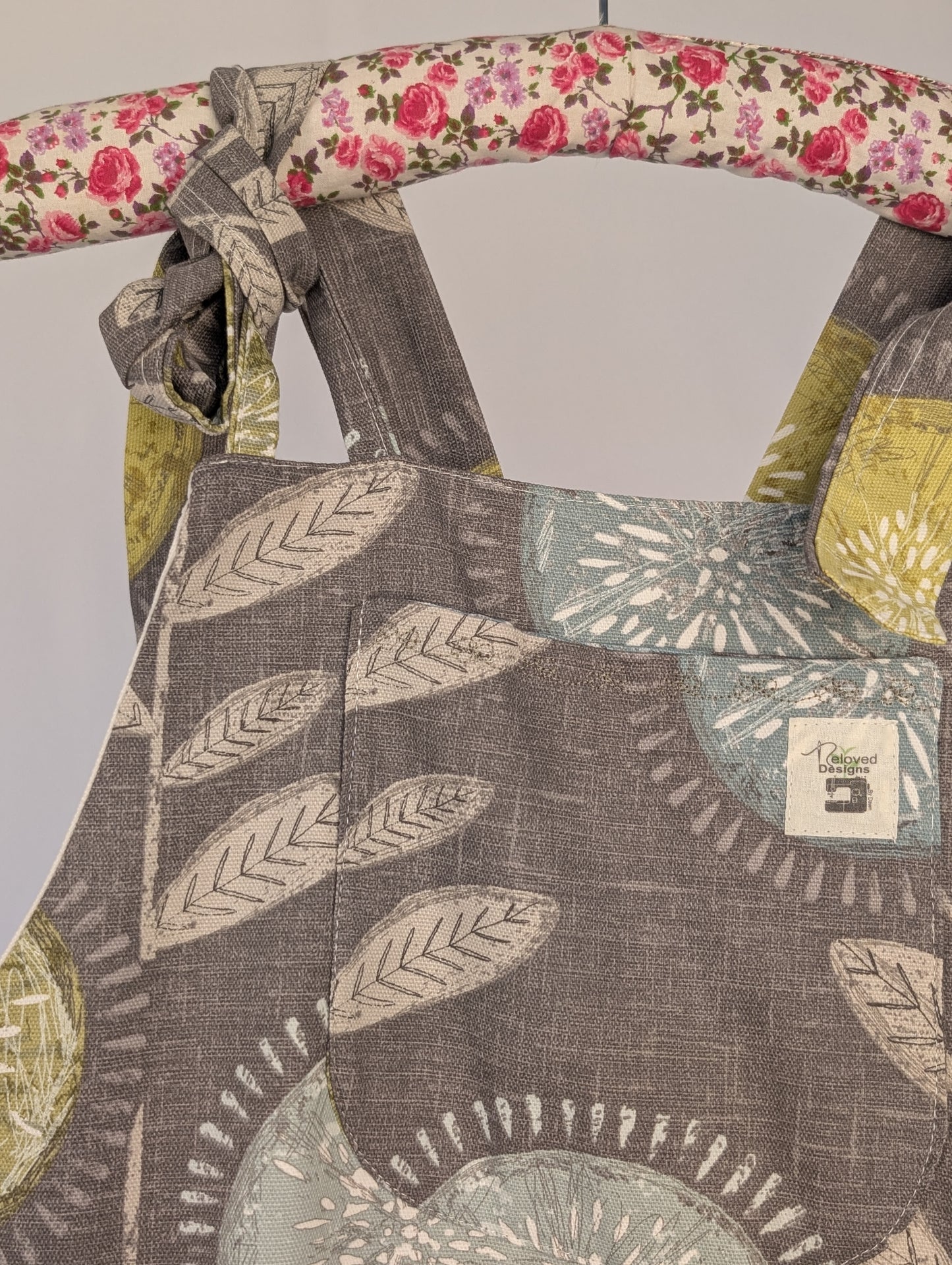 Dungarees size 12-modern floral print- tie top overalls-pretty floral jumpsuit