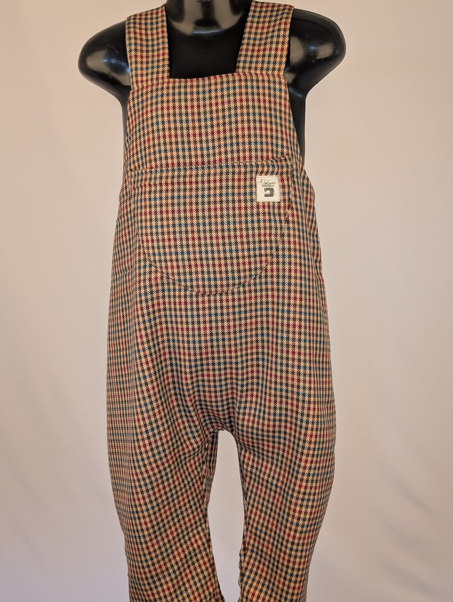 Adorable check Dungarees for your Stylish Toddler (3-4 years)